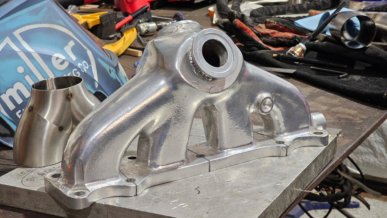 Alpha 1.8L Miata Turbo Manifold (Garrett V-Band)