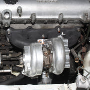 1.8l miata turbo manifold installed on engine